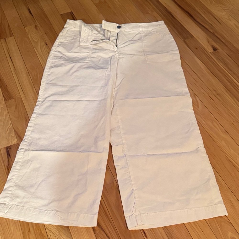 Nicole Miller White Trousers